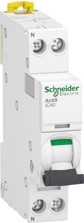 Immagine prodotto Feller Interruttore Clario iC40 1P+N, 4,5 kA, 16 A