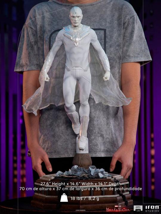 Image du produit Iron Studios WandaVision statuette Legacy Replica 1/4 White Vision 70 cm