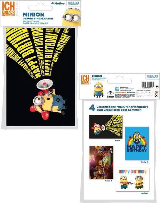 Image du produit Worldwide Dynasty L'Incorrigible : Joyeux Anniversaire des Minions (4 pcs)