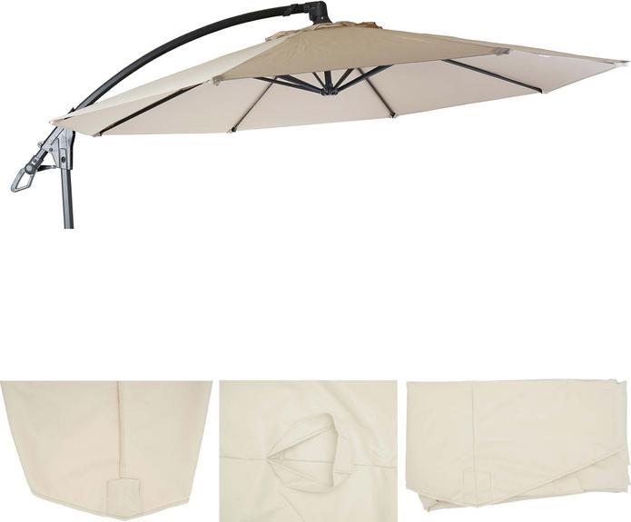 Immagine prodotto Swisshandel24 Copertura di ricambio per ombrellone semaforo deluxe HWC-D14, copertura per ombrellone rotondo Ø 3m