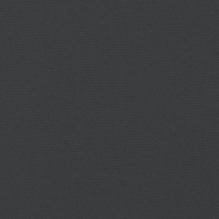 Produktbild VidaXL Palettenkissen Palettensofa Palettenpolster Sitzkissen 2tlg Schwarz Stoff (110 x 58 x 10 cm)