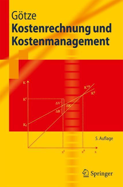 Immagine prodotto Contabilità dei costi e gestione dei costi (Tedesco, Uwe, Götze, 2003)