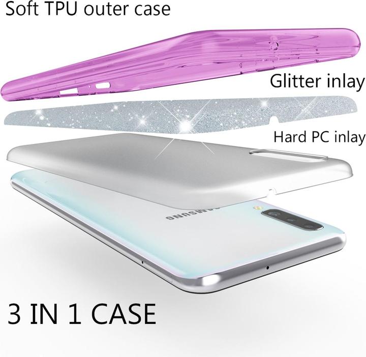 Immagine prodotto Nalia Copertura glitterata (Samsung Galaxy A50)