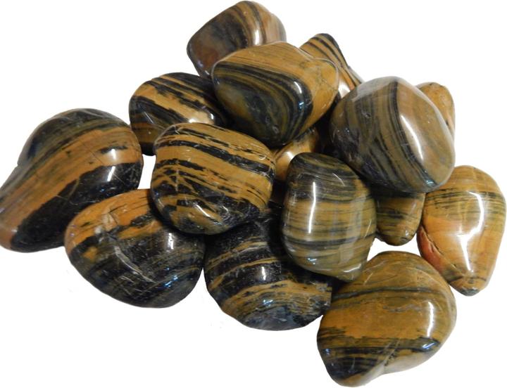 Image du produit Aquagart 100kg Polierter Kiesel Glanzkies Flusskiesel Kieselsteine Gartenkies Zierkies # (30 x 30 x 20 cm)