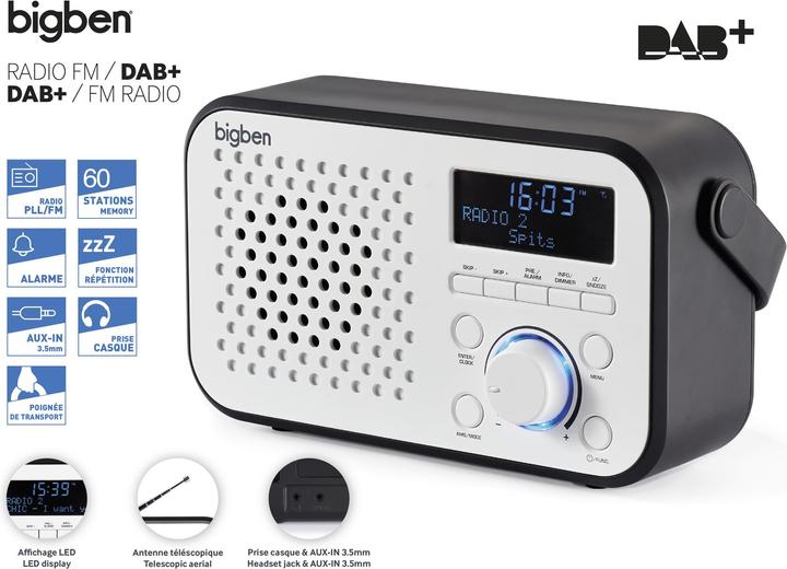 Actual product image Bigben TR24 (DAB+, FM)