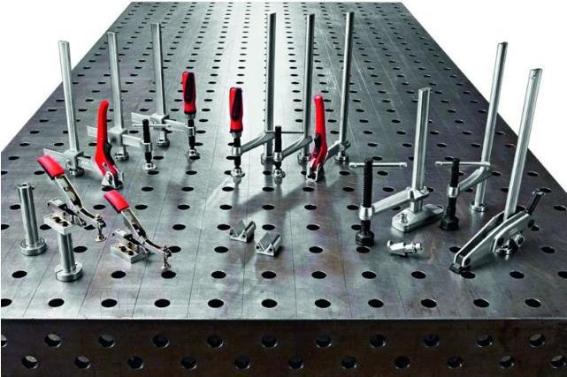 Actual product image Bessey Clamping element for welding table (200 mm)