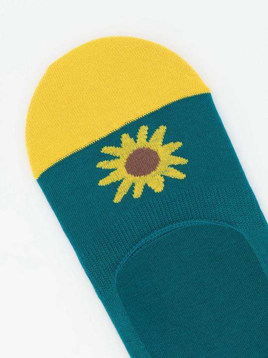 Image du produit DillySocks Hidden Blooming Sunflower (Tournesol caché) (Une unité par pack, 39 - 42)