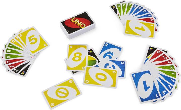 Actual product image Mattel Games UNO card game (English)