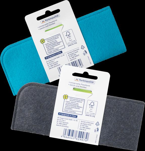 Image du produit dm Visiomax Étui en feutre NATURE bleu ou anthracite