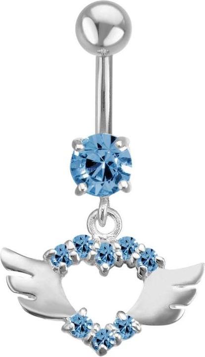 Produktbild Bijouteria Bauchpiercing (Edelstahl, Silber 925, Zirkonia)