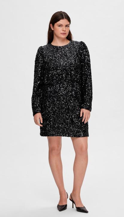 Image du produit Selected Femme Mini-robe à paillettes (40)