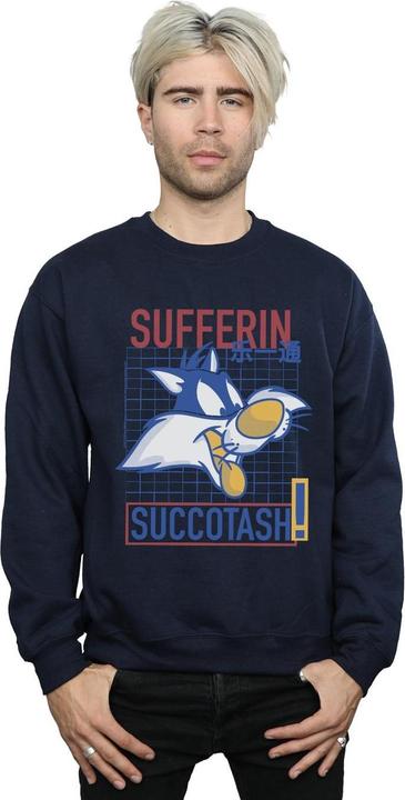 Immagine prodotto Looney Tunes Sylvester Sufferin Succotash Felpa Uomo (XL)