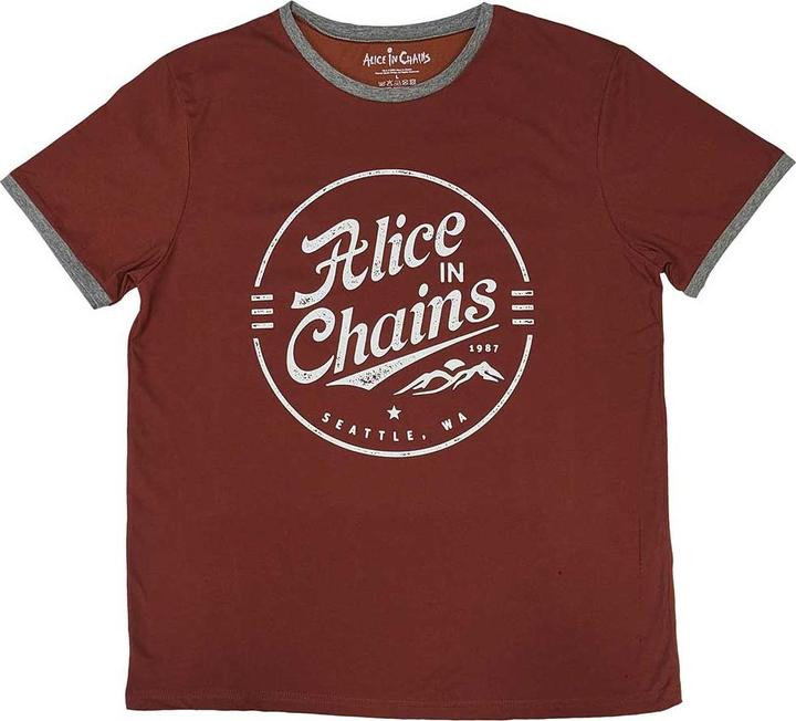 Alice In Chains Circle Emblem Ringer