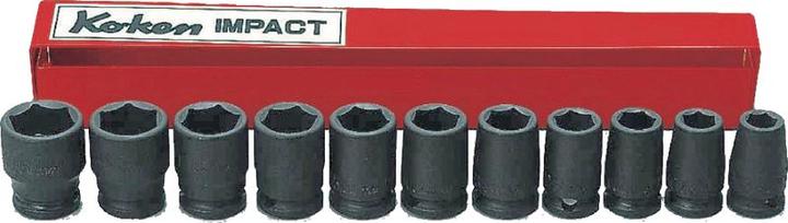 Immagine prodotto Koken Set di chiavi a bussola Impact 13241M da 3/8" (19 mm, 12 mm, 14 mm, 16 mm, 10 mm, 18 mm, 17 mm, 11 mm, 15 mm, 13 mm)