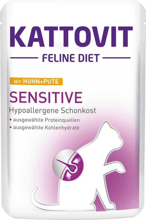 Actual product image Kattovit Sensitive (Adult, 1 pcs., 85 g)