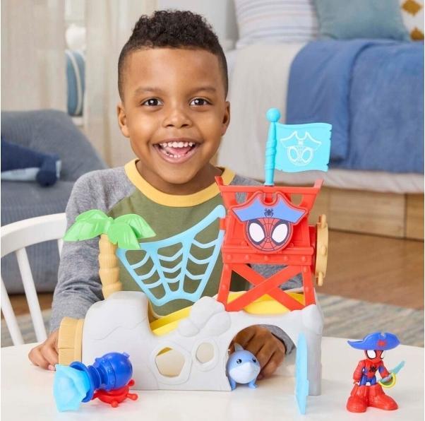 Saf Spidey Island Playset