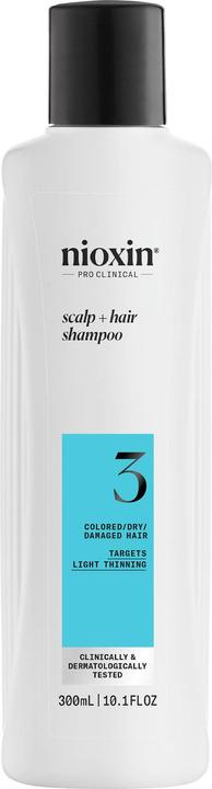 Nioxin Scalp + Hair System 3 Shampoo (300 ml, Flüssiges Shampoo)