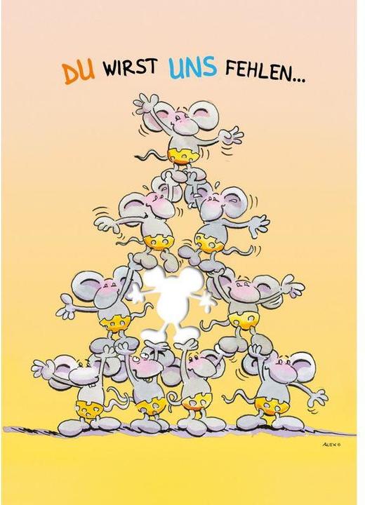 ABC Du wirst uns fehlen (1 Stk.)