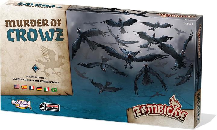 Immagine prodotto Cmon CMND1231 - Zombicide: Peste Nera - Assassinio di Corvi, 1-6 giocatori, 14+ (espansione) (Francese, Italiano, Inglese, Spagnolo, Portoghese)