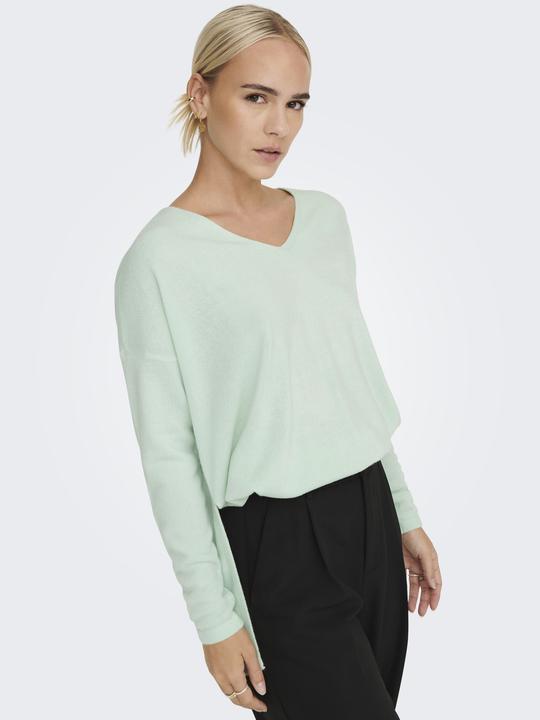 Actual product image Only V-neck knit jumper (S)
