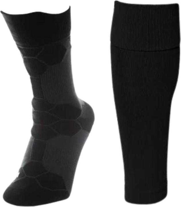 Actual product image NovoSoxx Fussballstulpen und Socken Grösse 36-41 Schwarz Set Tubxx und GripSoxx (36 - 41)