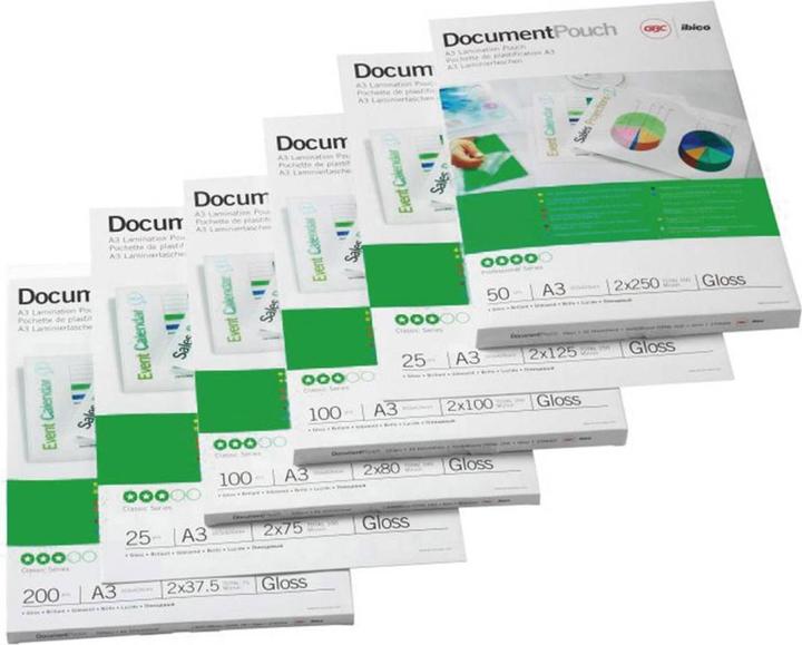 Actual product image GBC Laminating foil (A4, 100 Piece, 125 µm)