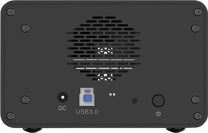 Immagine prodotto Renkforce RF-6647596 8.9 cm (3.5 Zoll) Festplattengehäuse 2 Bay 3.5 Zoll USB-A ( (3.5")