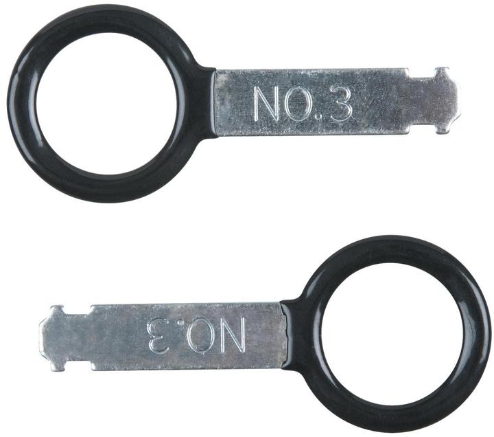 Actual product image KS Tools Radio and navigation device unlocking tool, VW, 2 pcs
