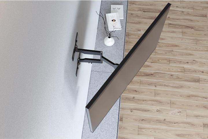 Image du produit Hama Support TV mural, inclinable, pivotant, extra-plat, 122 cm (48") jusqu'à 25 kg (Mur, 48", 25 kg)