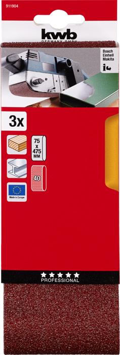 Actual product image kwb Sanding belt 75X457 grain 40 (40)