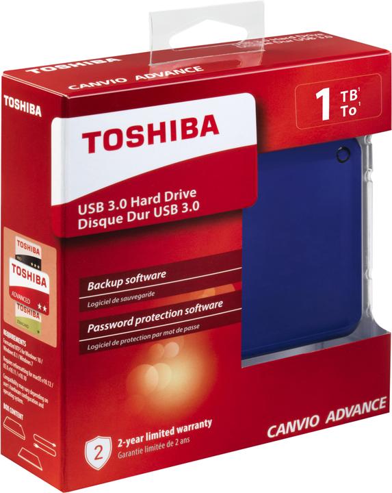 Actual product image Toshiba Canvio Advance (1 TB)