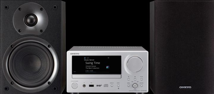 Productafbeelding Onkyo CS-N575D (CD Speler, WiFi, Bluetooth, Meerkamer, Airplay, Chromecast, Spotify Connect, 2x 20 W)