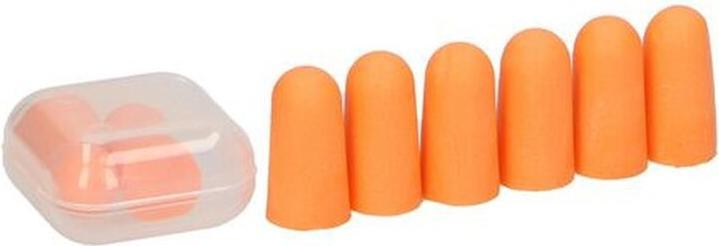 Actual product image Earplugs foam 8pcs+plastic (8 x)