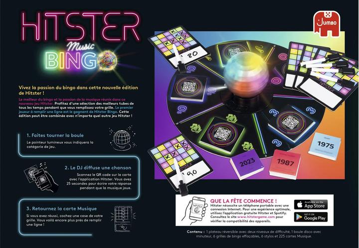 Produktbild Jumbo Hitster Bingo Fr (Französisch)
