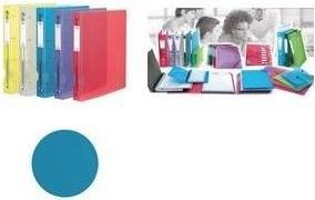 Actual product image Elba Ring binder Hawai landscape format, assorted colours, 2 ring tear mechanism, for DIN A5, made of (A5, 30 mm, 10 Piece)