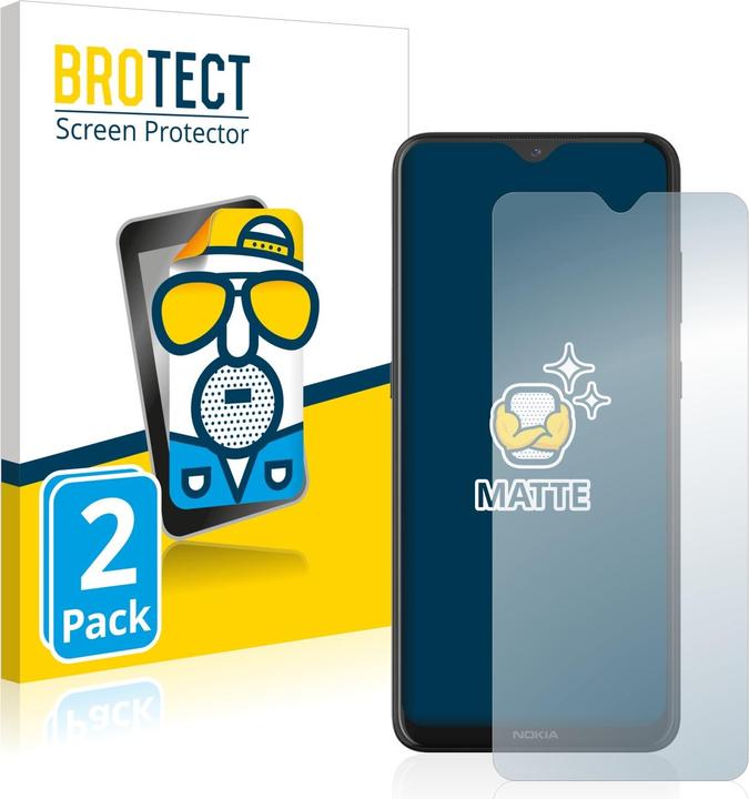 Productafbeelding BROTECT Antireflecterende schermbeschermer mat (2 Stuk, Nokia 5.3)