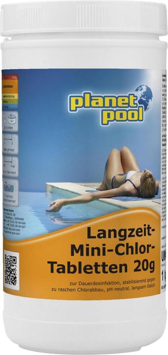 Planet Pool Compresse di cloro a lungo termine (1000 g)