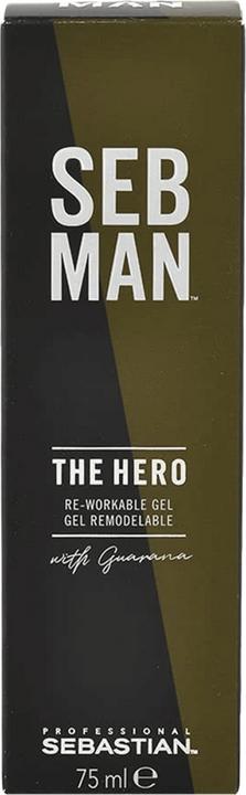 Actual product image Sebastian The Hero Re-Workable Gel (Hair wax, 75 ml)