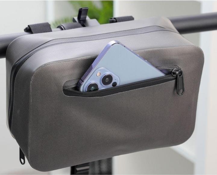 Image du produit OEM Bicycle accessory Handlebar bag for bike / scooter waterproof with zipper FSBFB-674 blue