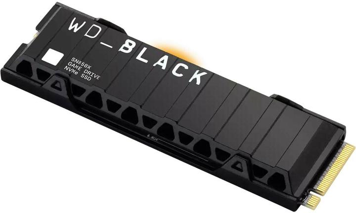 Actual product image WD Black SN850X with Heatsink (8000 GB, M.2 2280)