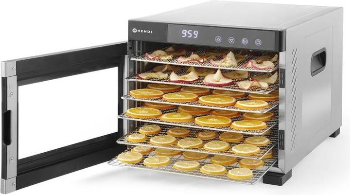 Image du produit Hendi Déshydrateur Profi Line 6 tiroirs en acier inoxydable 600W
