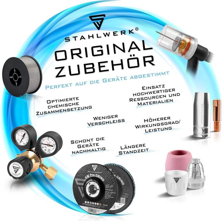 Produktbild Stahlwerk Verschleissteile Set 28-teilig MIG MAG Alu für AK25/MB25 Schweissbrenner