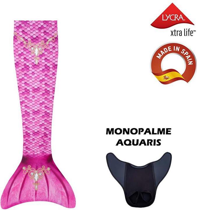 Produktbild Kuaki Mermaids Meerjungfrau-Kostüm mit Monoflosse Aquaris
