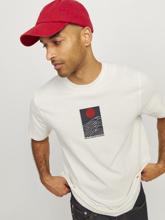 Produktbild Jack & Jones RDD Gedruckt Rundhals T-shirt T-shirt (M)