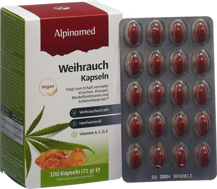Produktbild Alpinamed Weihrauch (100 Stück, Kapseln, 71 g)