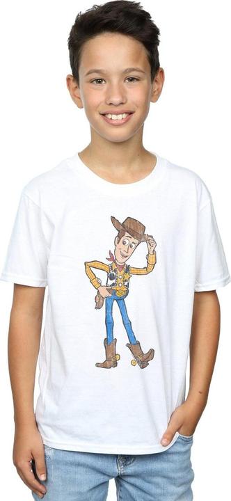 Actual product image Disney Boys Toy Story 4 Sheriff Woody Pose T-Shirt (152, 158)