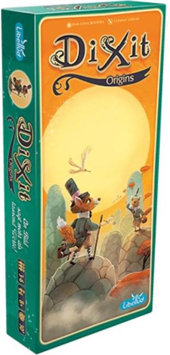 Produktbild Asmodée Dixit 4 Origins (Englisch, Italienisch, Deutsch)