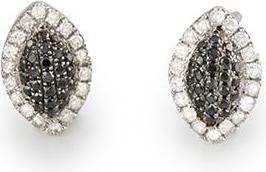 Actual product image Breuning EAR CUTLERY - BRILLANT BLACK/Brill. 0,35 Ct. tca- (585, - Gold)