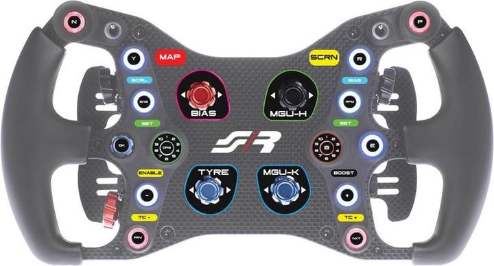 Actual product image Simoni Racing Sticker steering wheel