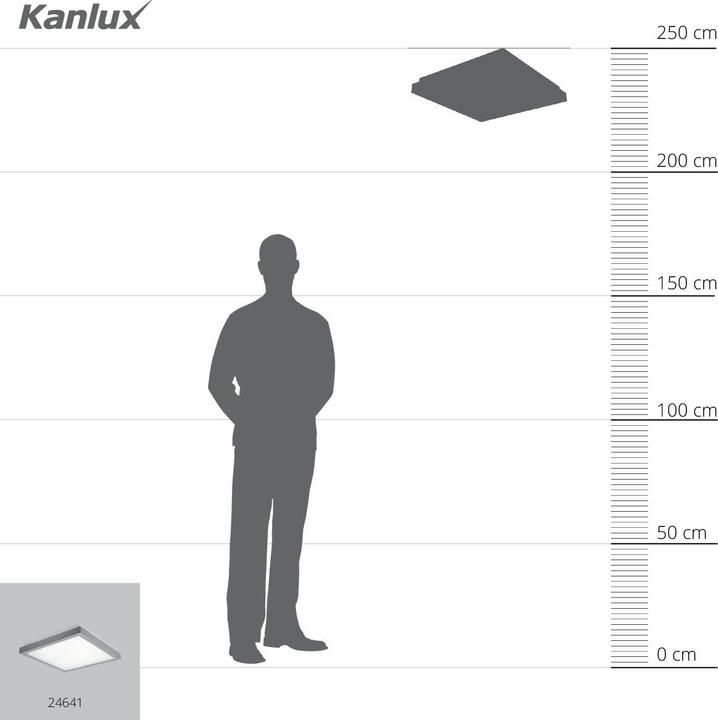 Image du produit Kanlux 24641 TYBIA LED 38W-NW-SE Plafonnier (3500 lm)